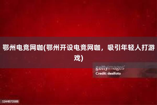 鄂州电竞网咖(鄂州开设电竞网咖，吸引年轻人打游戏)