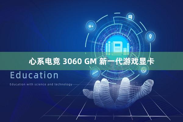 心系电竞 3060 GM 新一代游戏显卡