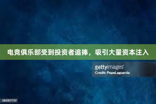 电竞俱乐部受到投资者追捧，吸引大量资本注入